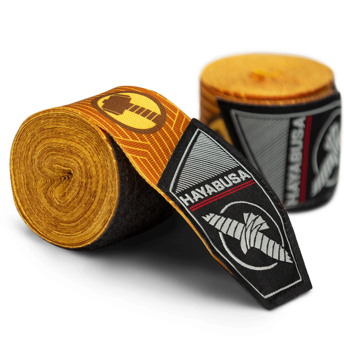 Par de bandagens Hayabusa Marvel Hero Elite Thor enroladas com detalhes do martelo Mjolnir