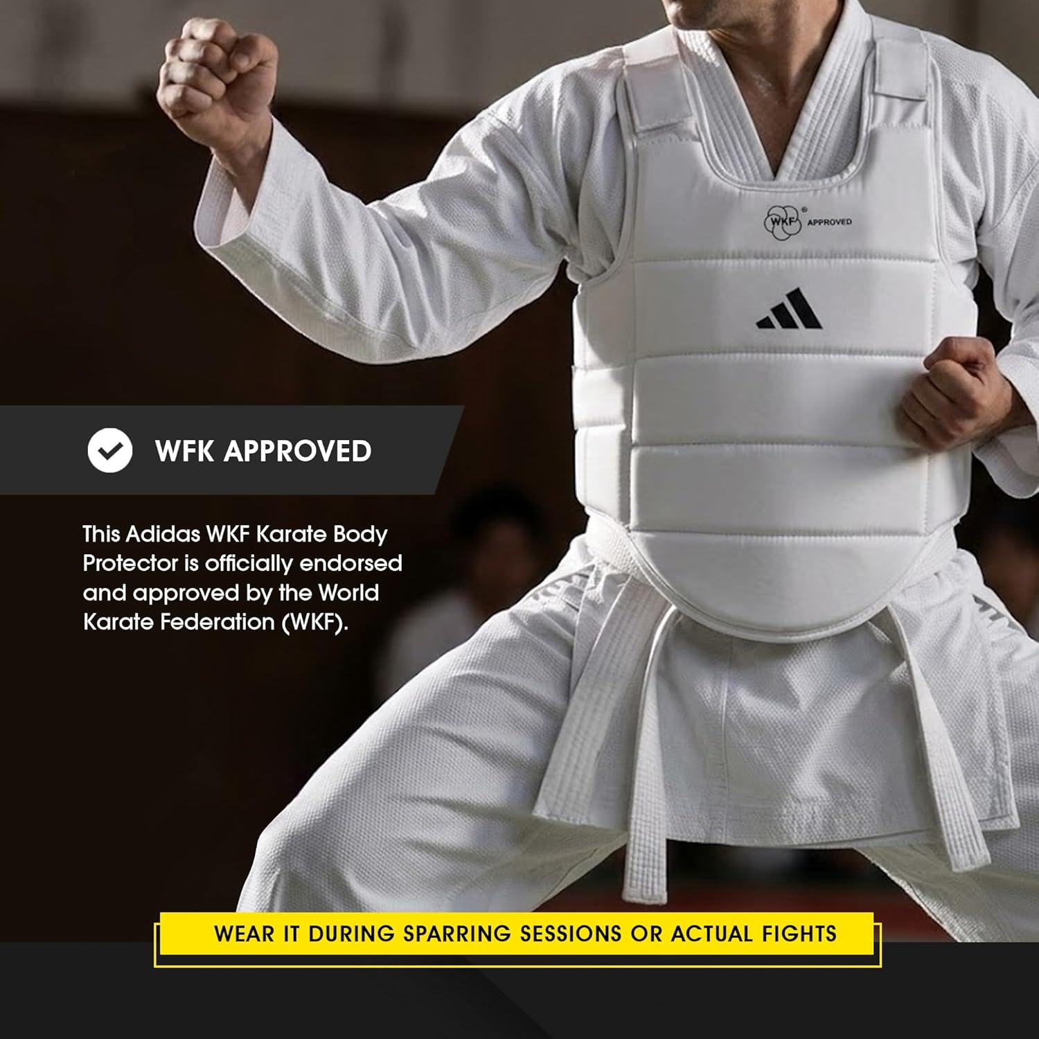 Corpetto Karate Adidas Omologato WKF