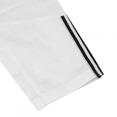 Dobok Adidas mit Streifen Weißer Kragen Adi Club