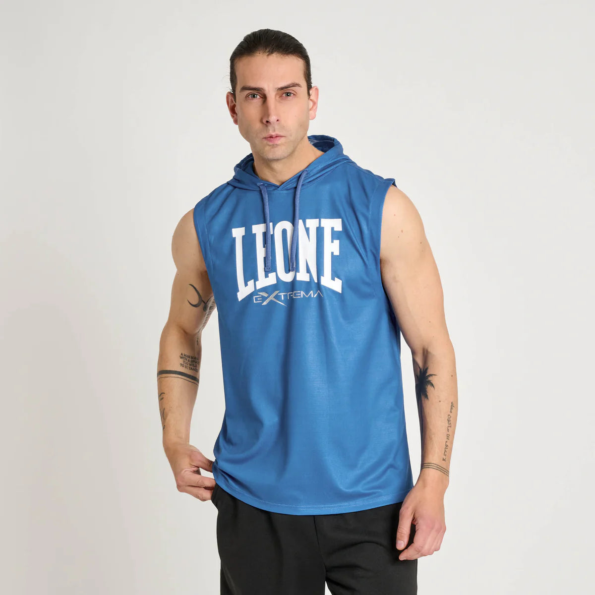 Sleeveless Lion Hoodie with Logo