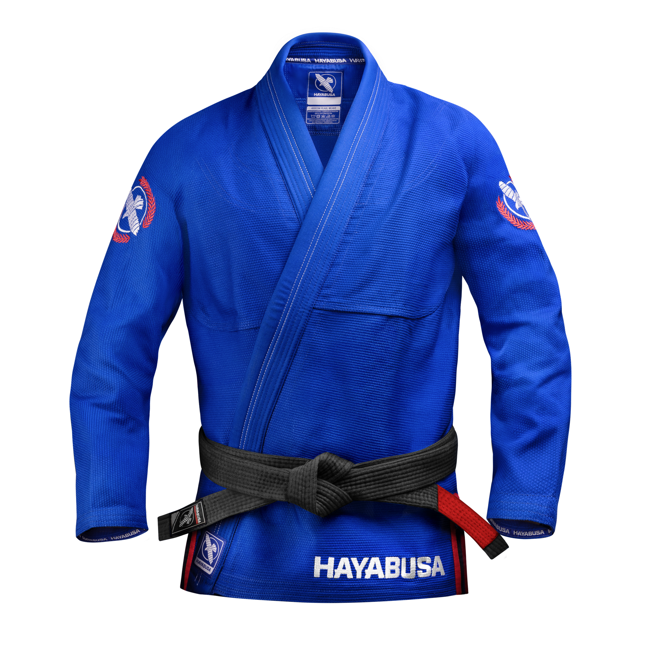 Giacca da BJJ Hayabusa Gi Jacket blu Vista Frontale - Fight Club Store