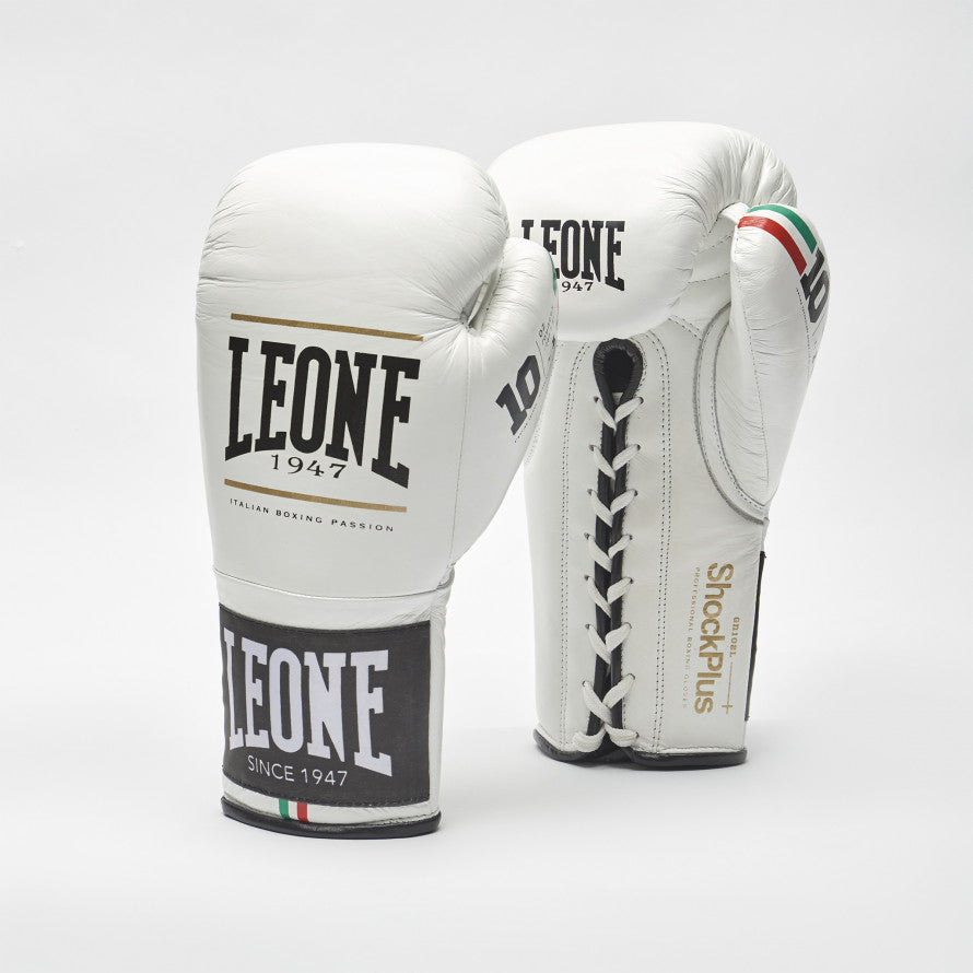 Leone Shock Boxing Plus Lace-Up Gloves