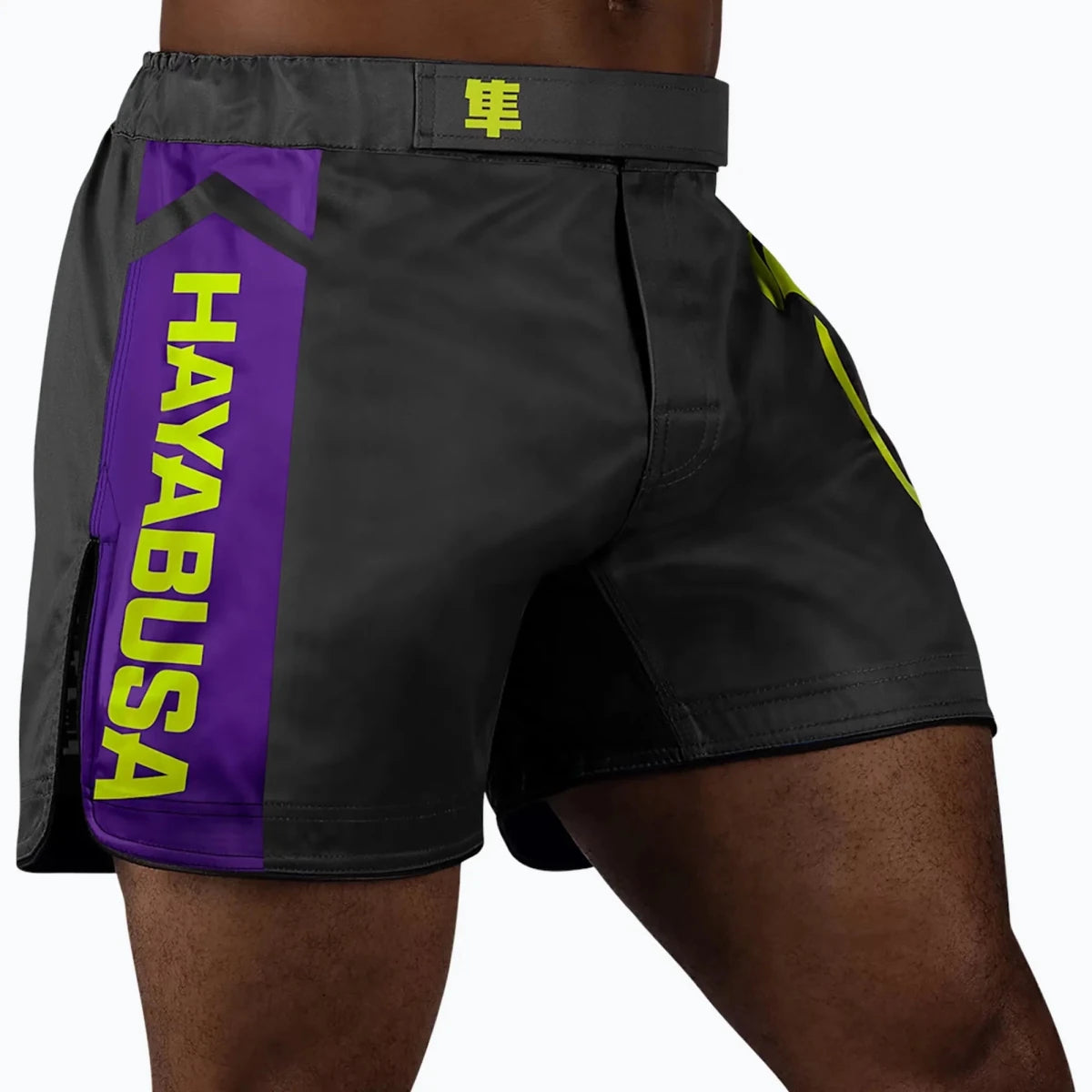 Pantaloncini Hayabusa Icon Mid-Thigh - Ideali per MMA e Grappling - Fight Club Store