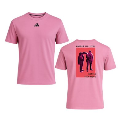 Maglietta Adidas BJJ Rosa in Cotone