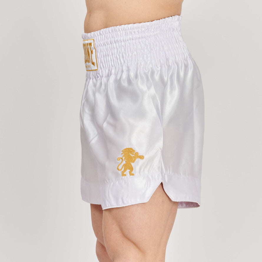 Pantaloncini Kick Thai Leone tinta unita