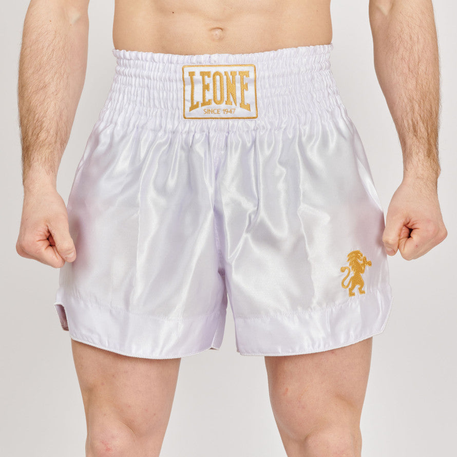 Pantaloncini Kick Thai Leone tinta unita
