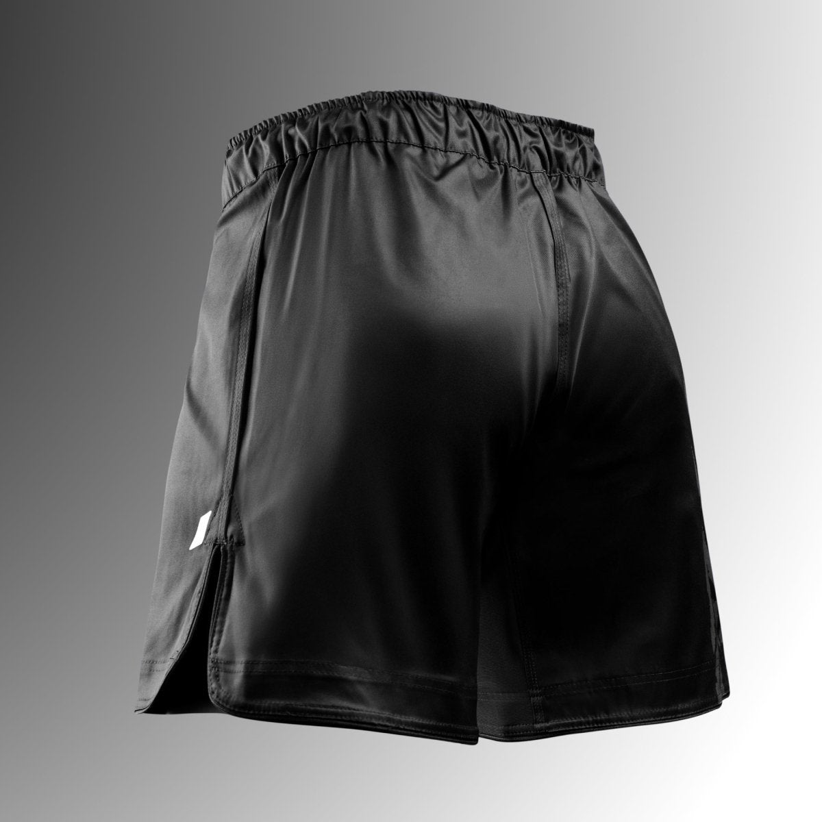 Tampak belakang celana pendek Hayabusa Apex 3/4 hitam, bahan teknis sangat tahan