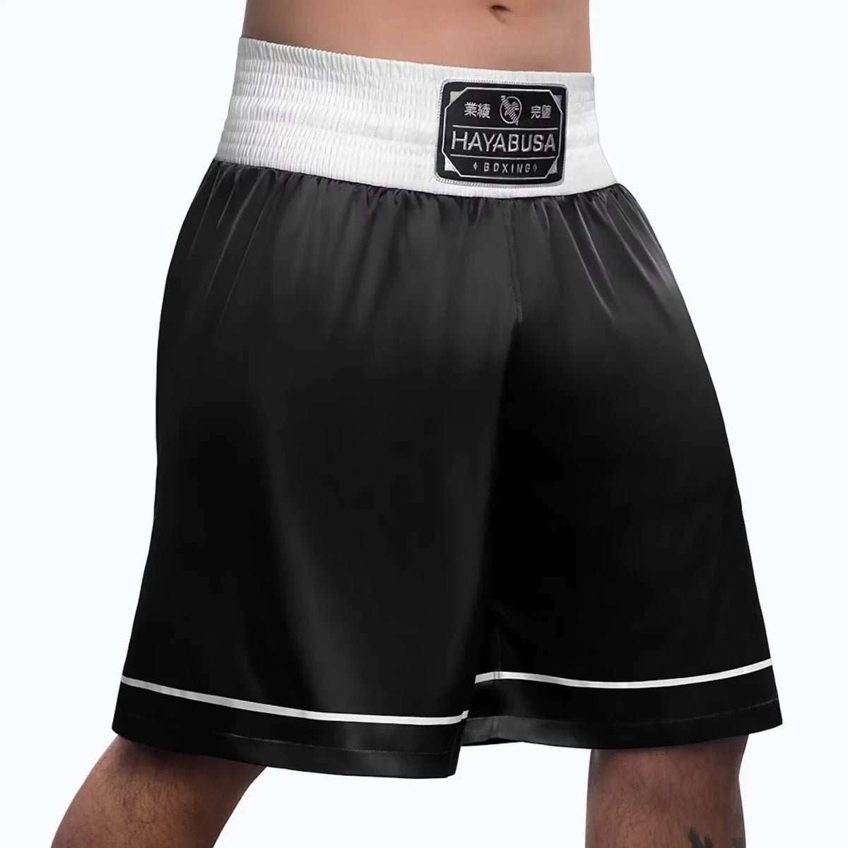Hayabusa Boxshorts vorne schwarz