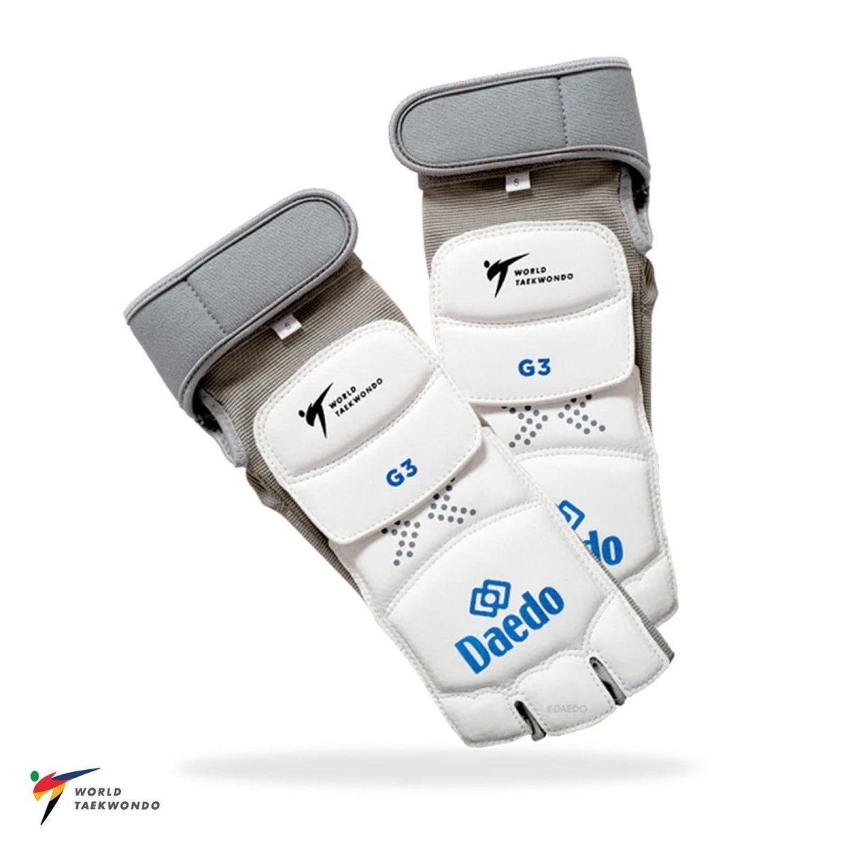 Dae do E-Foot Protector 15 Sensor X GEN3 tampilan depan pelindung kaki elektronik