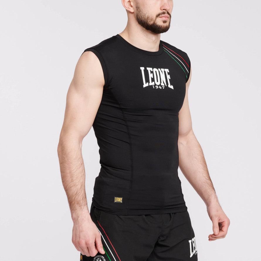 Rashguard Smanicata a Compressione Leone Flag