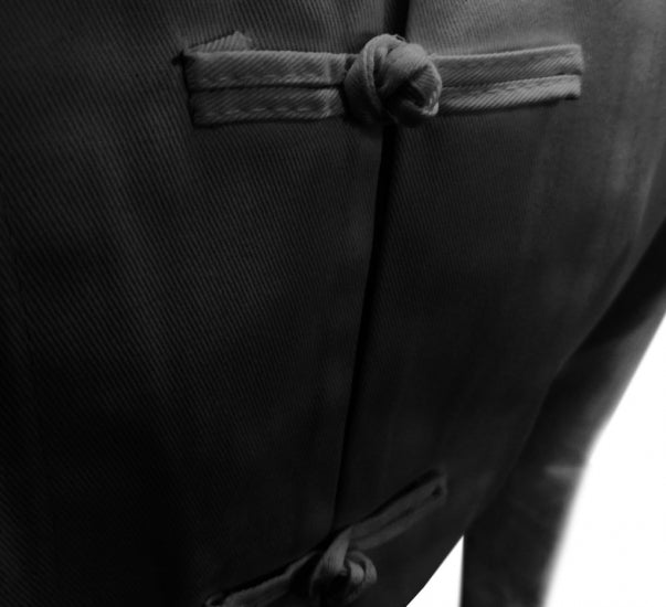 Uniforme Kung Fu e Tai Chi Tai Do Nero in cotone