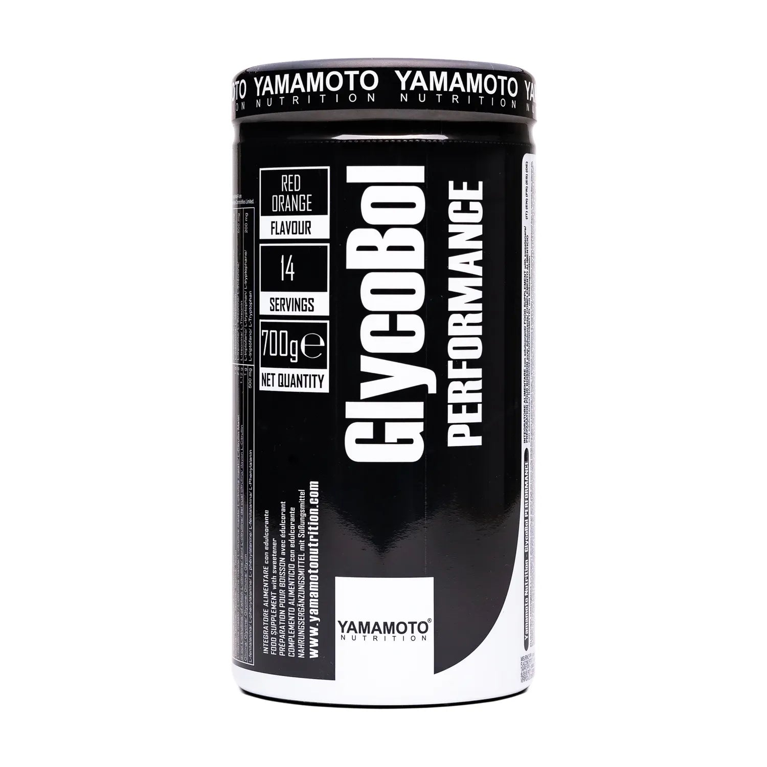 Confezione di GlycoBol PERFORMANCE Yamamoto Nutrition con Cluster Dextrin ed EAA