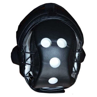 Casco con grata e protezione Nuca Vandal